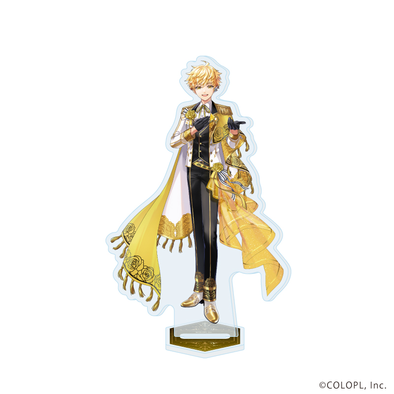 アクリルスタンド「クイズRPG 魔法使いと黒猫のウィズ」02/アイドルωクラウンズ アポロニオ(描き下ろしイラスト)