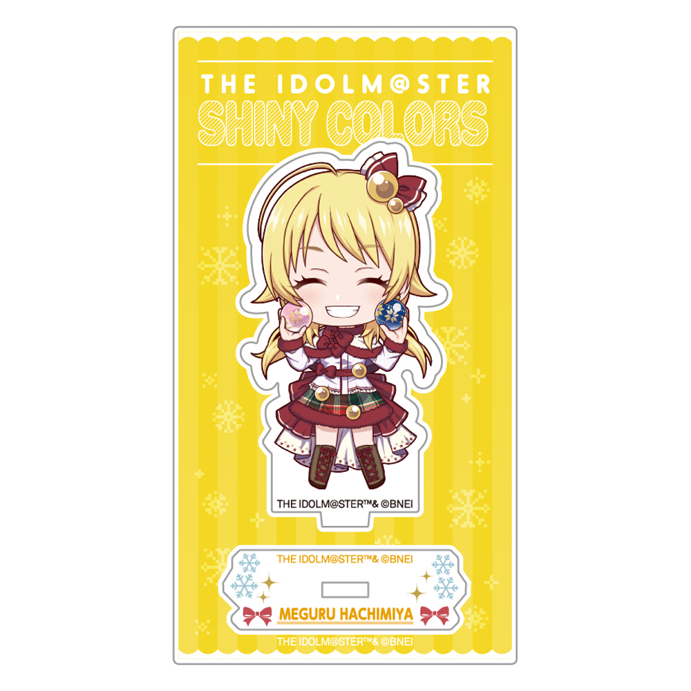 ミニキャラアクリルスタンド＿八宮めぐる　スノーマジックｖｅｒ．