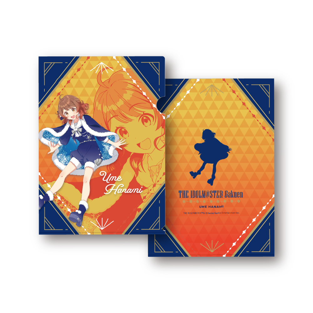 学園アイドルマスター クリアファイル_花海佑芽 初星パラダイスver.