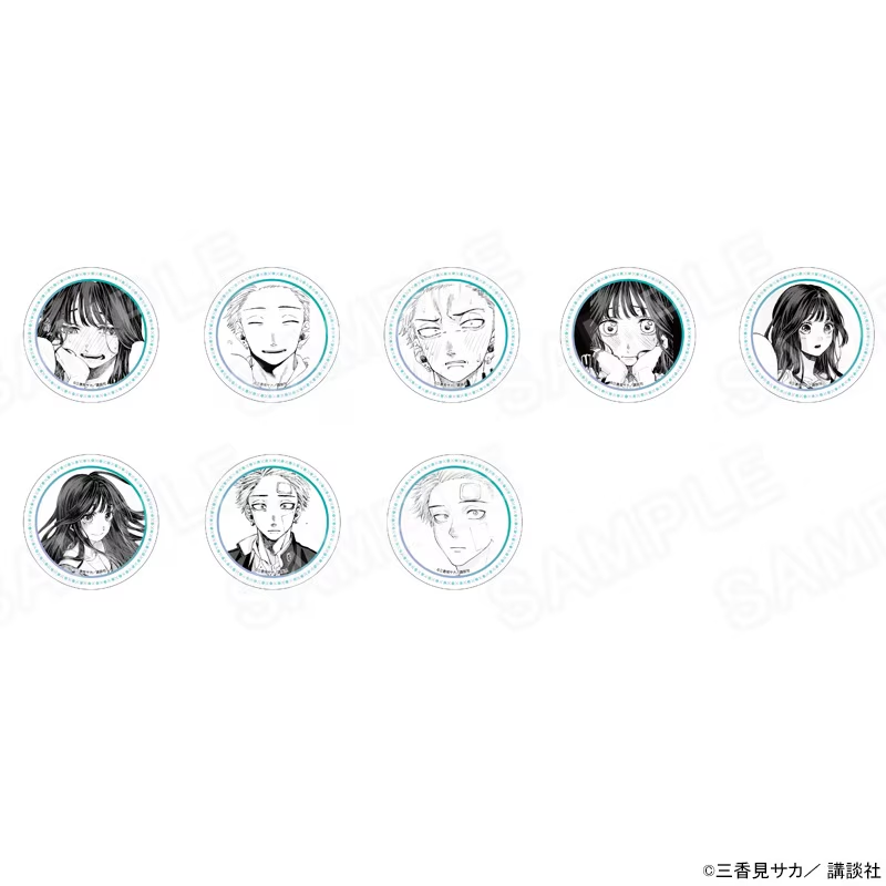 薫る花は凛と咲く 缶バッジvol.1 ※ブラインド販売 グッズ