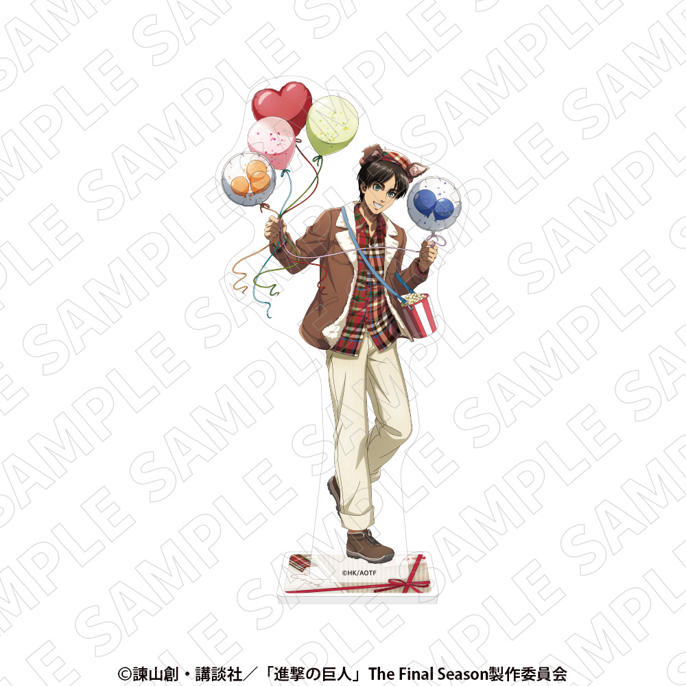 進撃の巨人　アクリルスタンド（エレン）