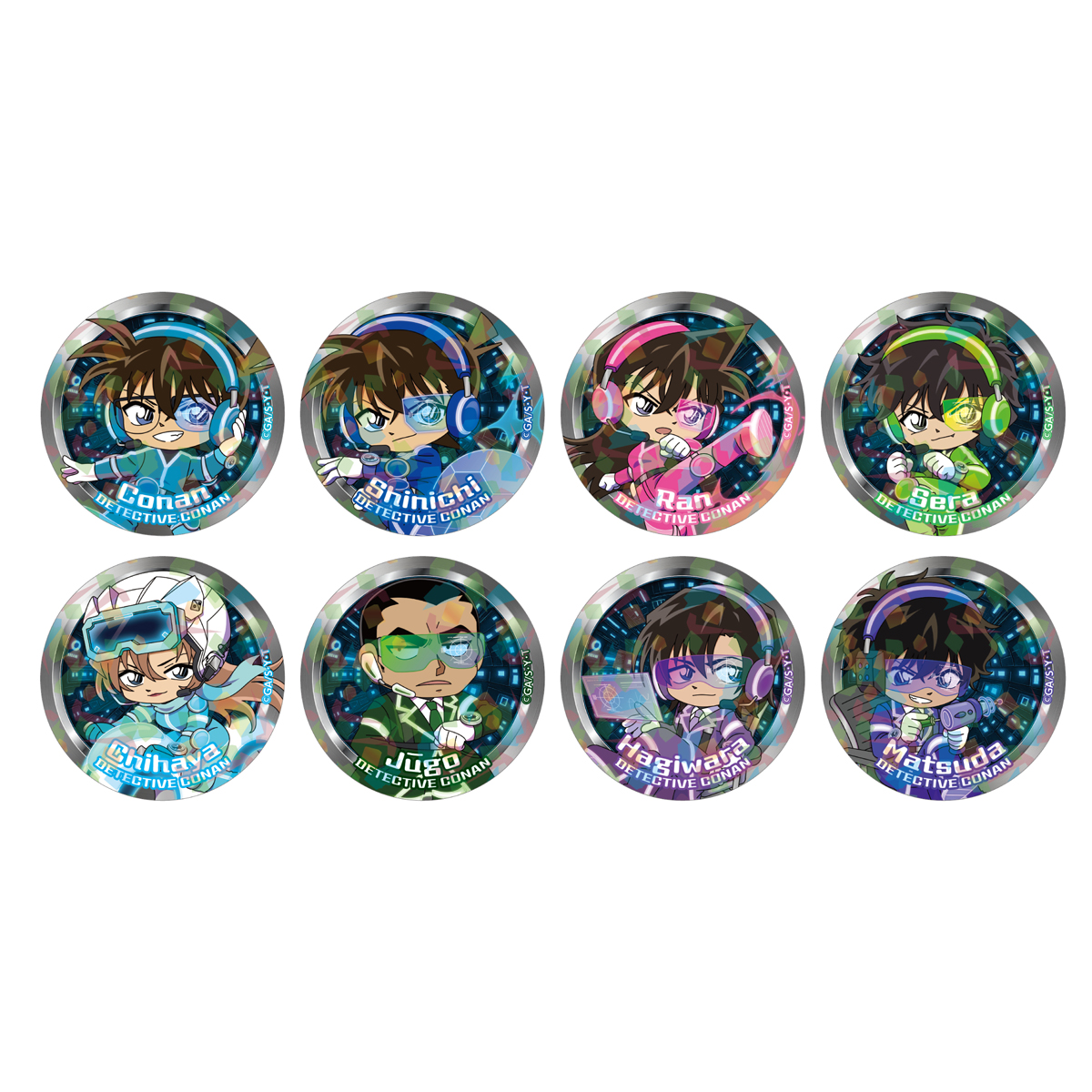 ＳＦコレクション　トレーディングホログラム缶バッジ