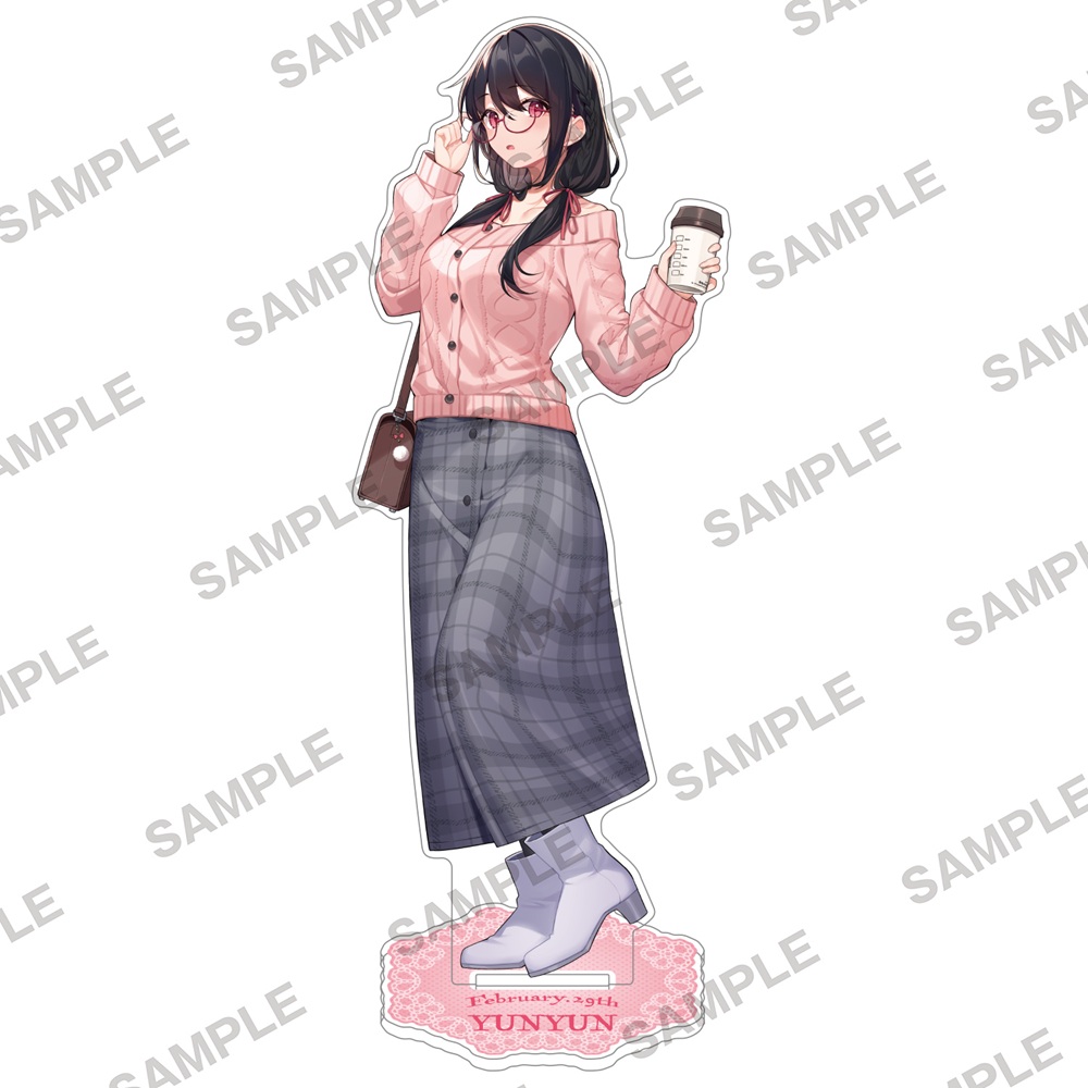 誕生祭２０２３　描き下ろしアクリルスタンド　ゆんゆん