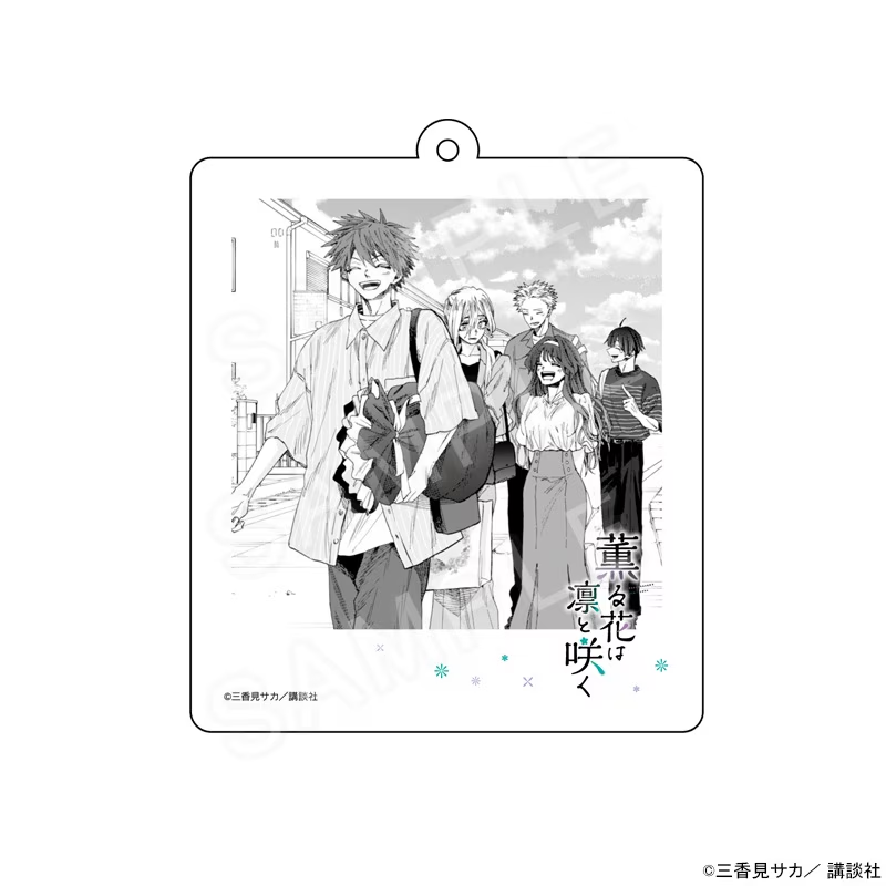 薫る花は凛と咲く ポラロイド風キーホルダー F グッズ