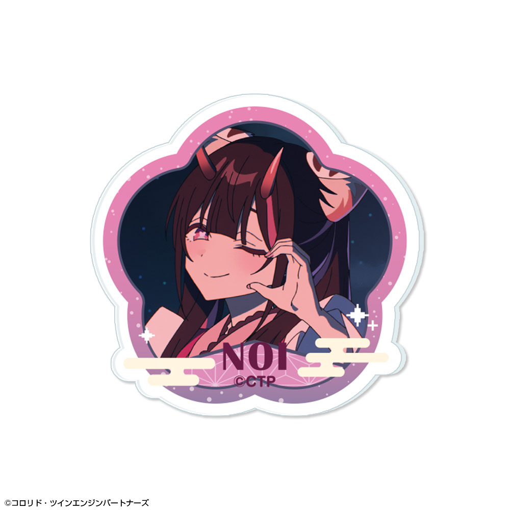 超かぐや姫！ アクリルバッジ デザイン14(駒沢乃依)