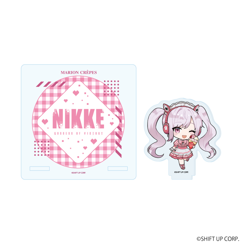 アクリルコースタースタンド「勝利の女神：NIKKE」01/アリス カフェ店員ver,(ミニキャライラスト)
