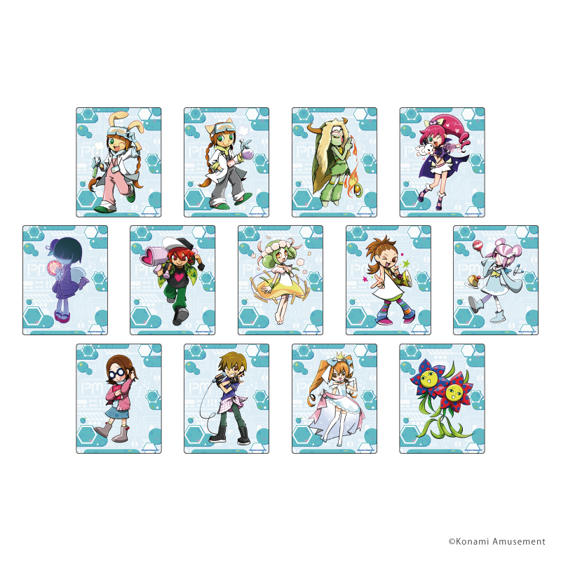 アクリルカード「pop'n music UniLab&DDR」01/ブラインド(全13種)(公式イラスト)
