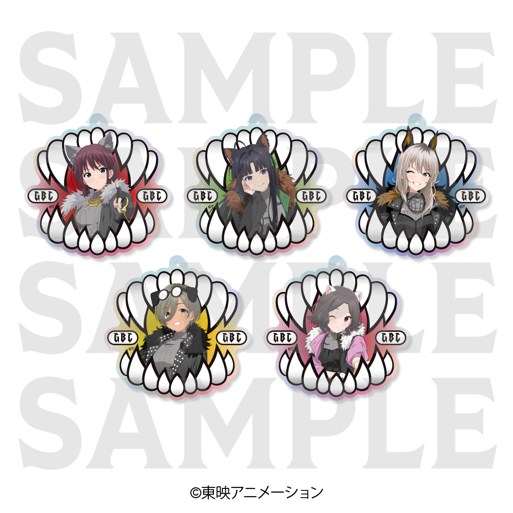 ガールズバンドクライ　トレーディングホロアクリルキーホルダー -DOG Dress- (全5種)