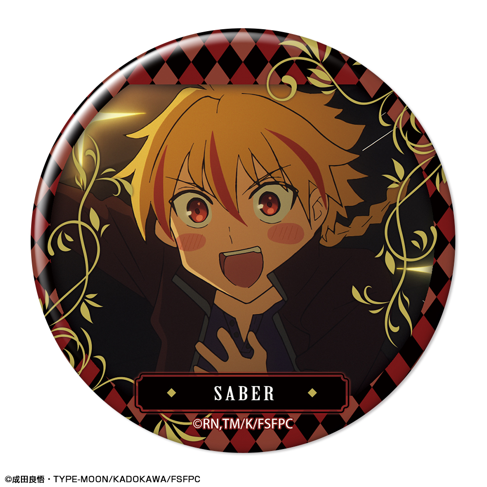 『Fate/strange Fake』 缶バッジ デザイン03(セイバー/A)