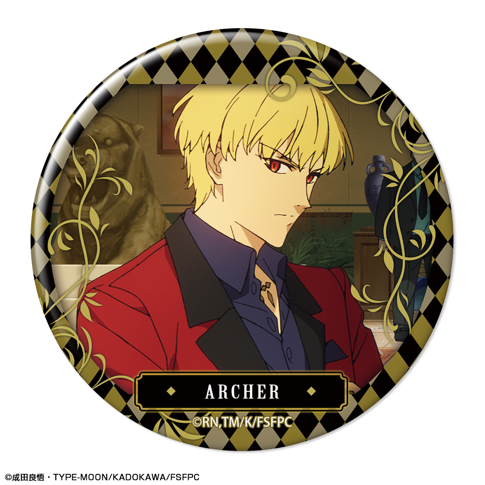 『Fate/strange Fake』 缶バッジ デザイン08(アーチャー/A)