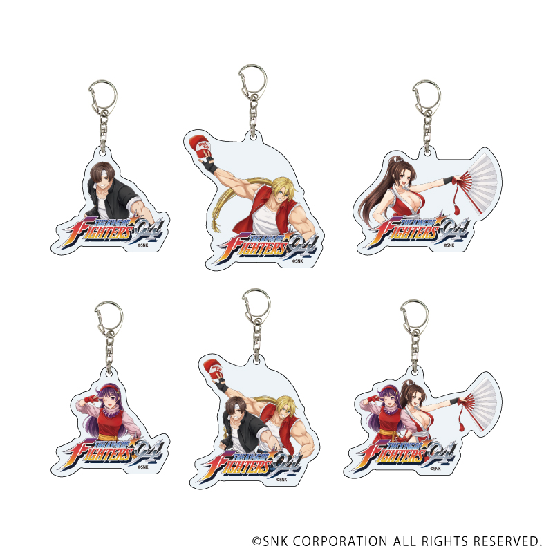アクリルキーホルダー「THE KING OF FIGHTERS '94」01/ブラインド(全6種)(描き起こしイラスト)