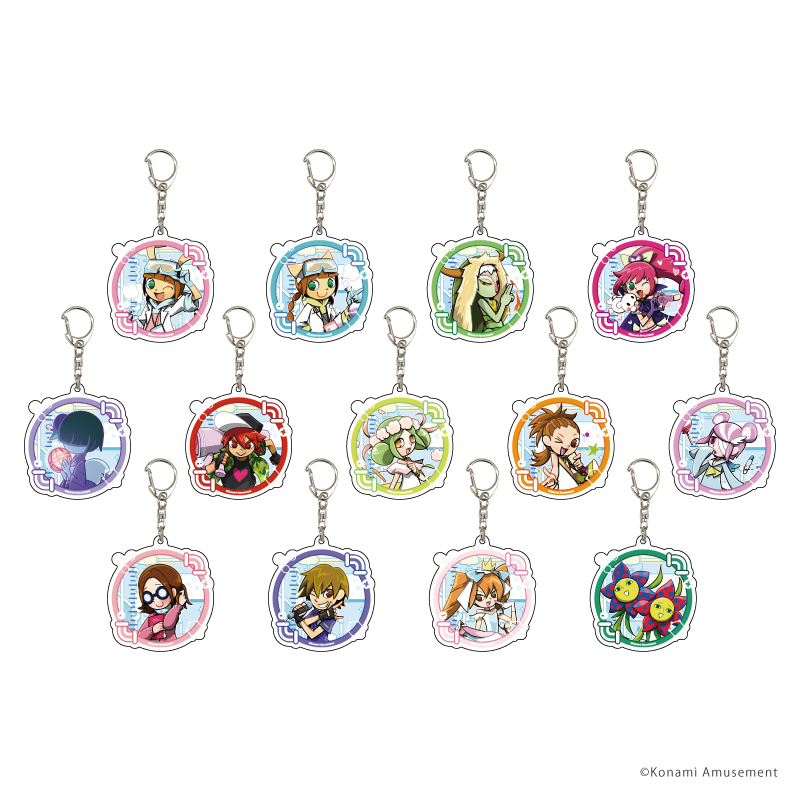 アクリルキーホルダー「pop'n music UniLab&DDR」02/ブラインド(全13種)(公式イラスト)