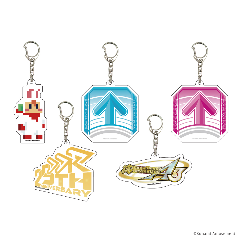 アクリルキーホルダー「pop'n music UniLab&DDR」03/ブラインド(全5種)(公式イラスト)