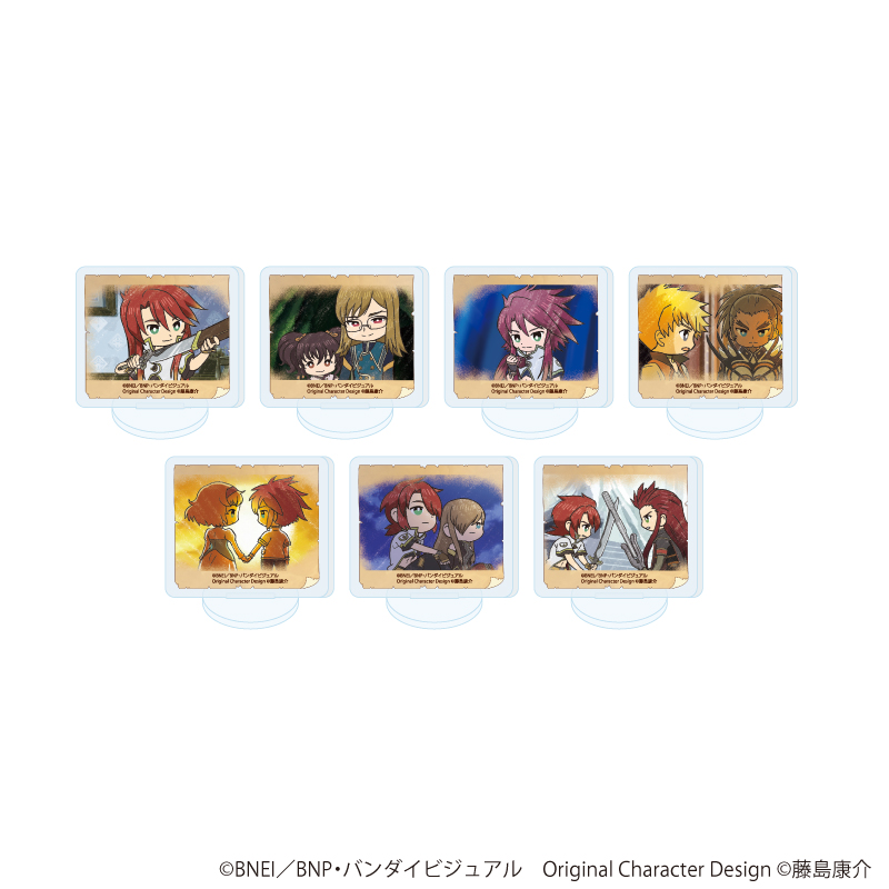 アクリルぷちスタンド「テイルズ オブ ジ アビス」02/トレーディング(全7種)(グラフアートイラスト)