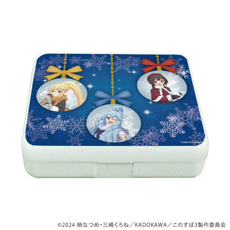 小物ケース「この素晴らしい世界に祝福を！3」01/集合デザイン　ウィンターウェアver.(描き下ろしイラスト)