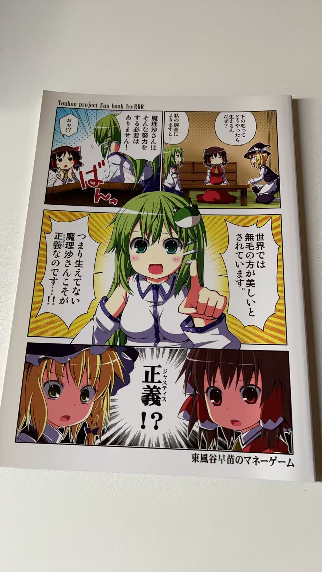 東風谷早苗のマネーゲーム