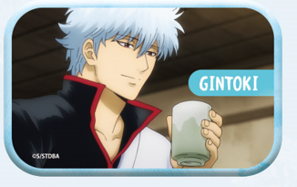 銀魂 メモリアルカット缶バッジ（銀時）