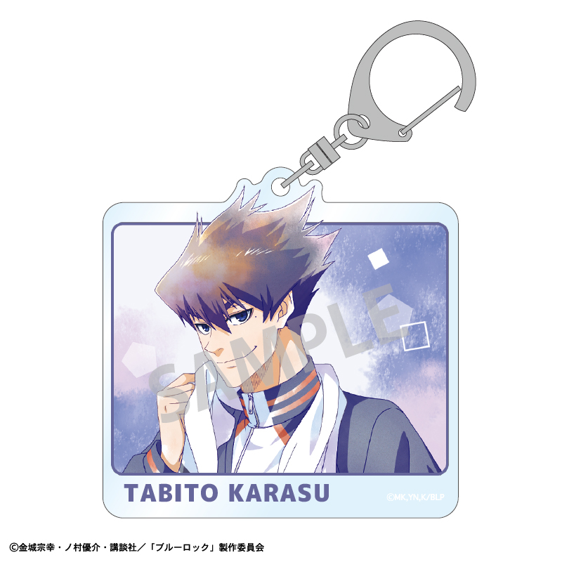 ブルーロック　アクリルキーホルダー　烏 旅人／ノスタルジー／カミアニTOUCH