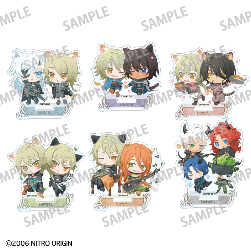 トレーディングペアアクリルスタンド