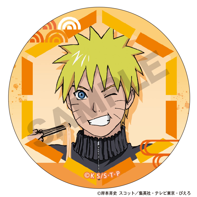 NARUTO　トレーディング缶バッジ　一休み