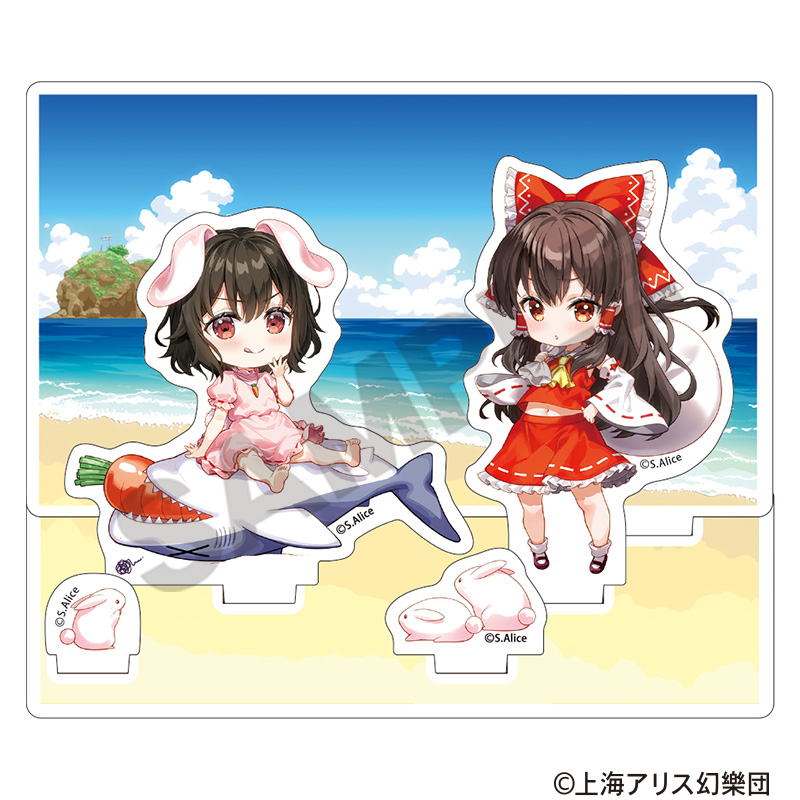 東方Project　ジオラマアクリルスタンド　因幡の白兎　2025春