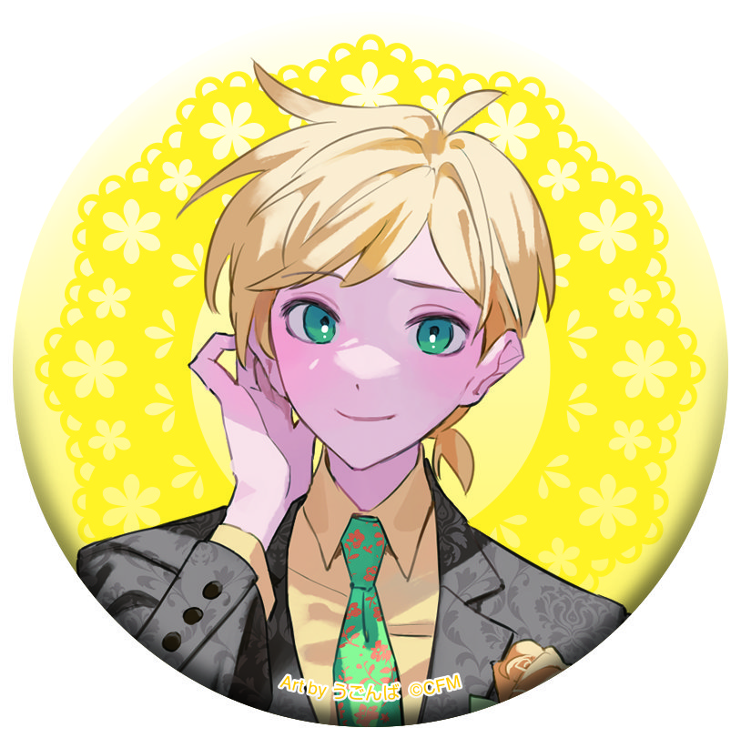 初音ミクシリーズ オーロラ缶バッジセット／鏡音レン