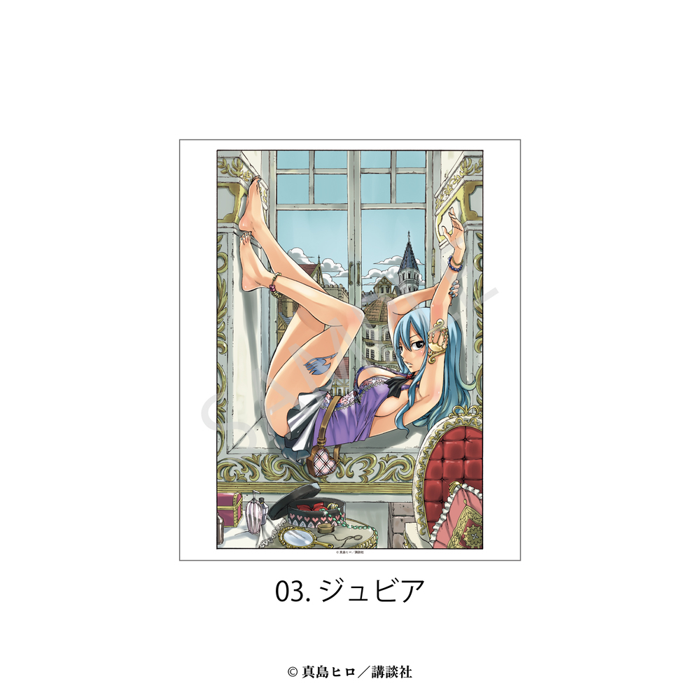 FAIRY TAIL キャンバスボード 03.ジュビア