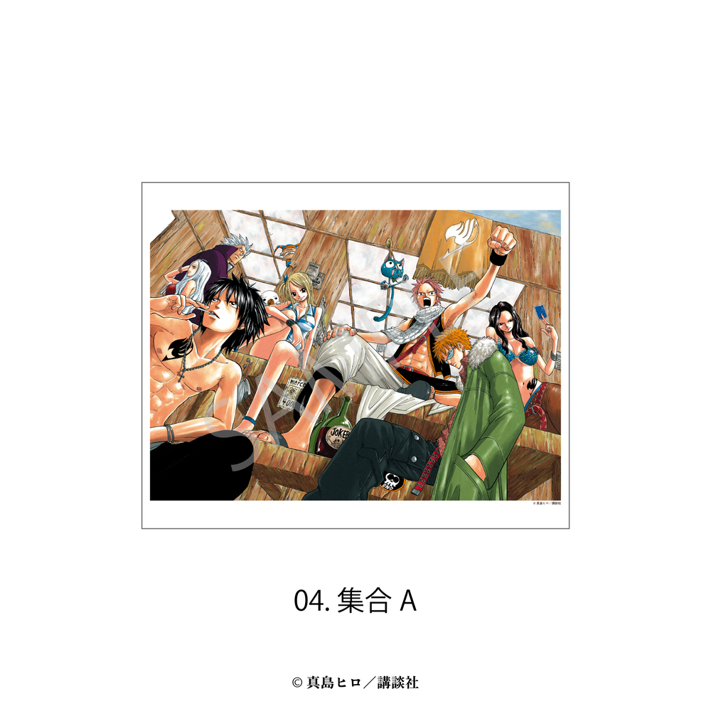 FAIRY TAIL キャンバスボード 04.集合A