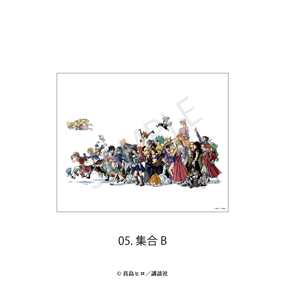 FAIRY TAIL キャンバスボード 05.集合B