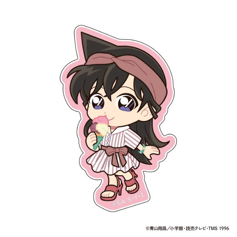 名探偵コナン　アクリルステッカー weekend holidayデフォルメ (毛利 蘭)