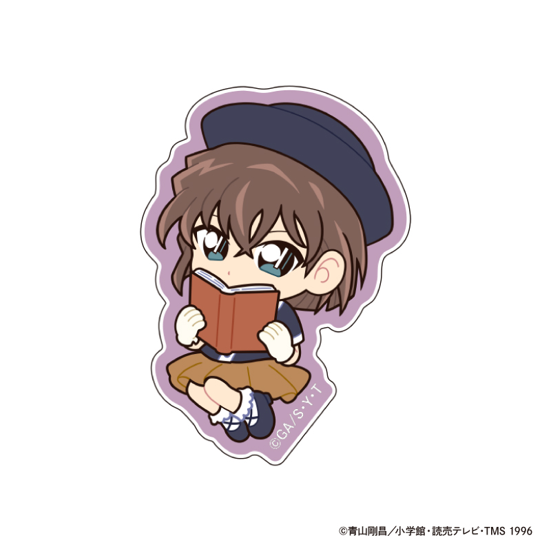 名探偵コナン　アクリルステッカー weekend holidayデフォルメ (灰原 哀)