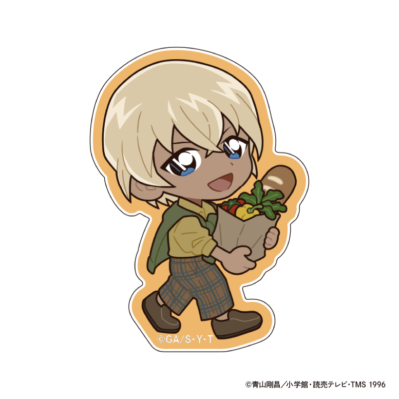 名探偵コナン　アクリルステッカー weekend holidayデフォルメ (安室 透)