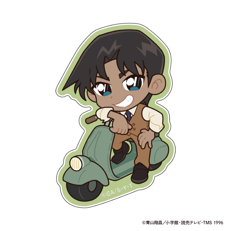 名探偵コナン　アクリルステッカー weekend holidayデフォルメ (服部 平次)