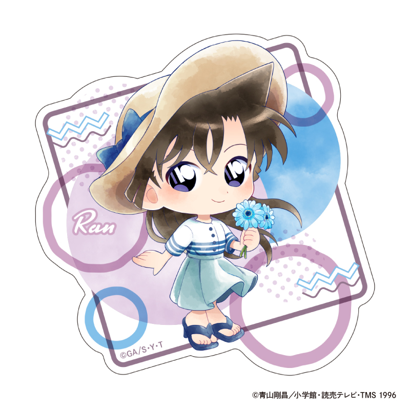 名探偵コナン ダイカットクリアステッカー Seasideデフォルメ (毛利 蘭)