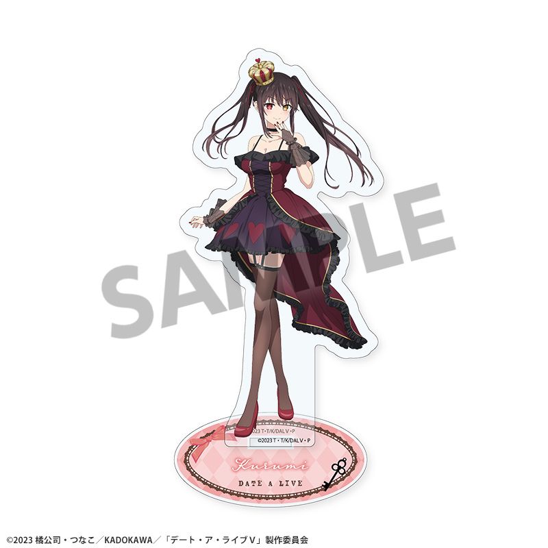 デート・ア・ライブV 描き下ろしアクリルスタンド 時崎狂三 不思議の国のアリス ver.