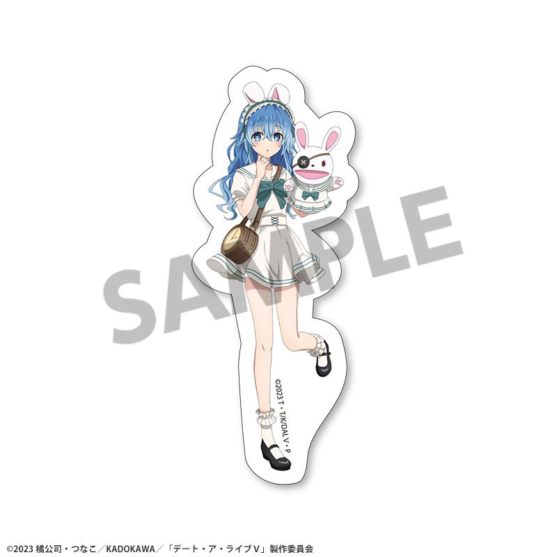 デート・ア・ライブV 描き下ろしダイカットステッカー 四糸乃 不思議の国のアリス ver.