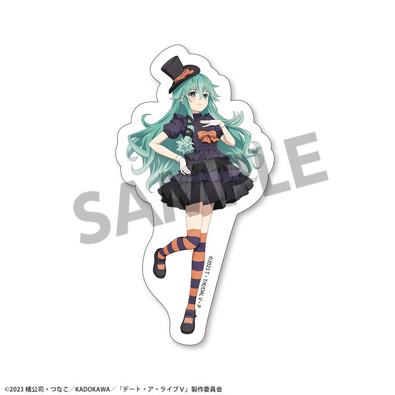 デート・ア・ライブV 描き下ろしダイカットステッカー 七罪 不思議の国のアリス ver.