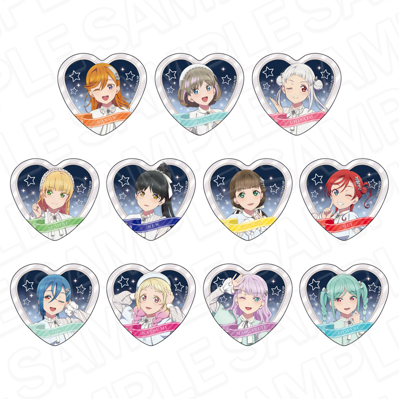 ラフライフ！スーハースター！！ハート型カンハッシ　Twinkle Triangle ver