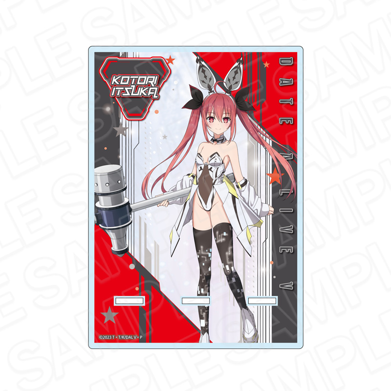 アクリルスマホスタンド　五河琴里　サイバーバニー　ｖｅｒ．