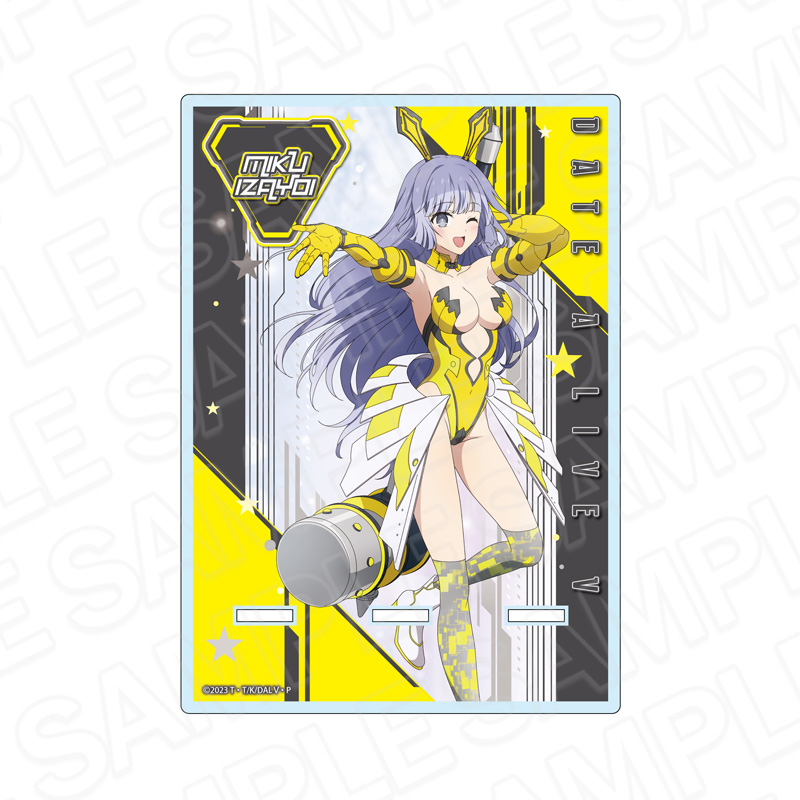 アクリルスマホスタンド　誘宵美九　サイバーバニー　ｖｅｒ．