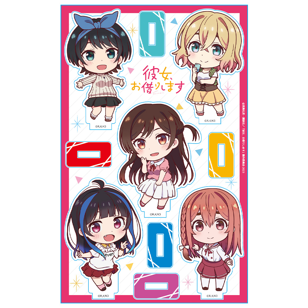 彼女、お借りします　アクリルキャラスタンド［デフォルメキャラ］