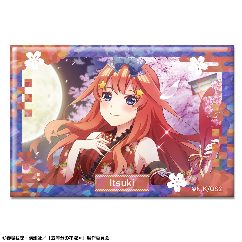 五等分の花嫁＊ ホログラム缶バッジ Ver.2 デザイン05(中野五月/A)