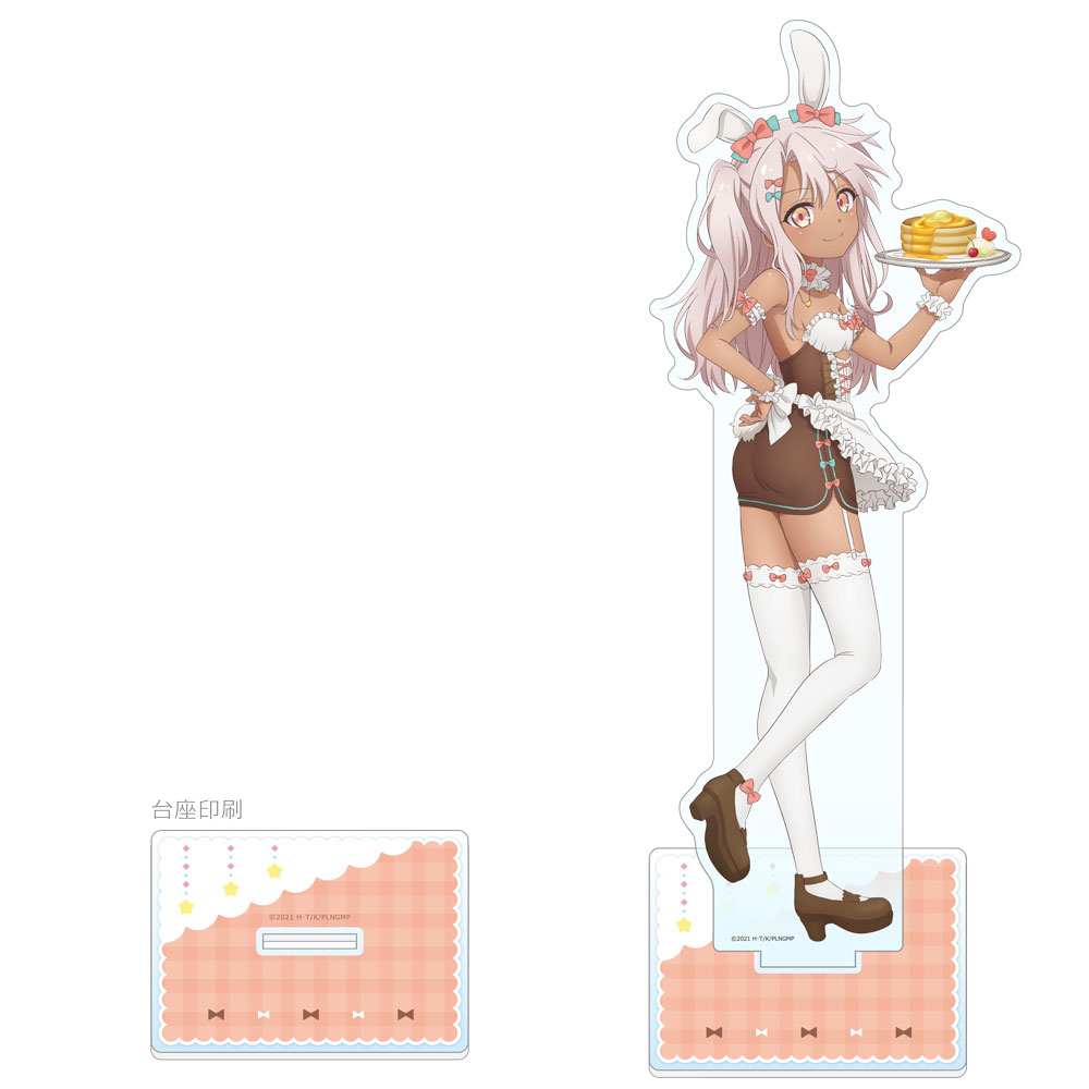 Fate/kaleid liner　プリズマ☆イリヤ　Licht　名前の無い少女　描き下ろし特大アクリルスタンド（クロエ／バニーメイド）