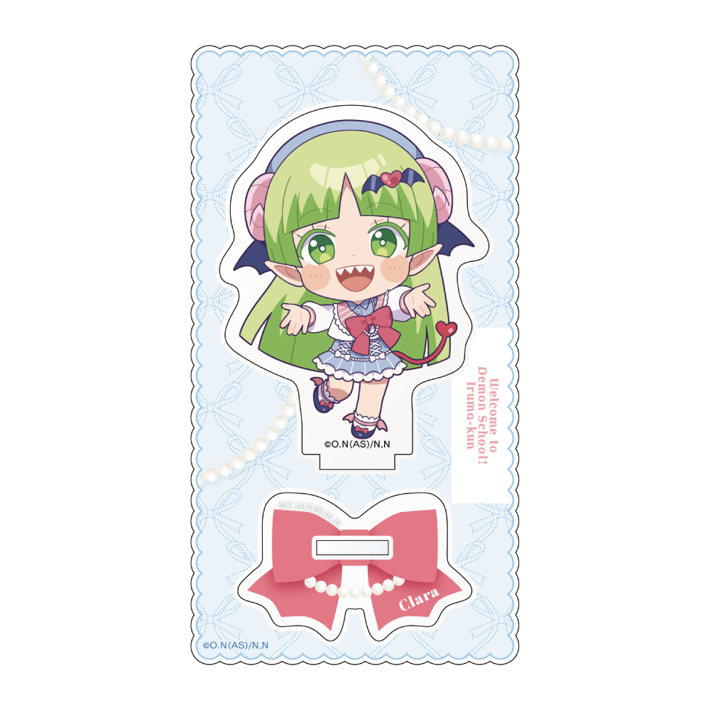 魔入りました！入間くん　アクリルスタンド（ウァラク・クララ／リボンコーデ）