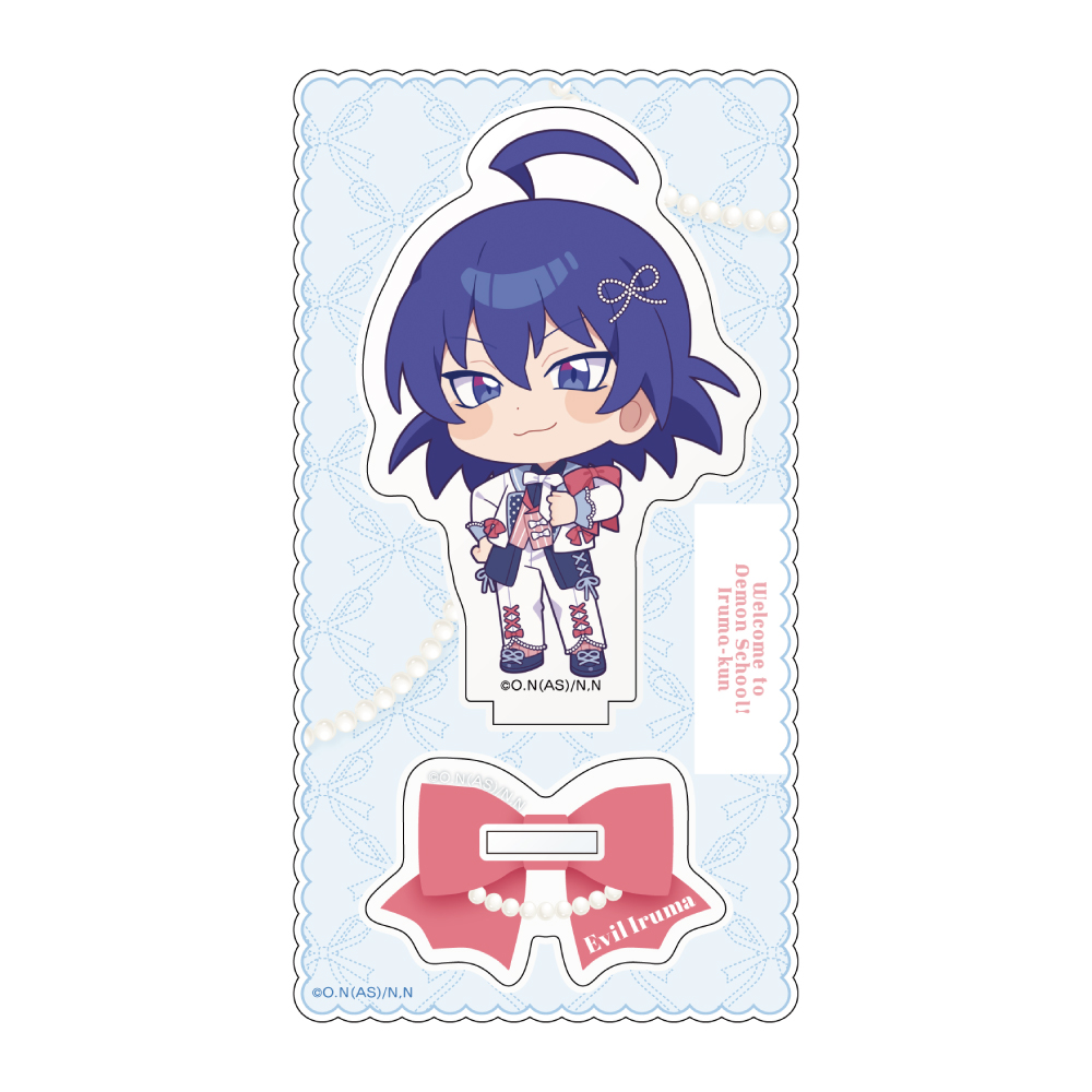 魔入りました！入間くん　アクリルスタンド（悪入間／リボンコーデ）