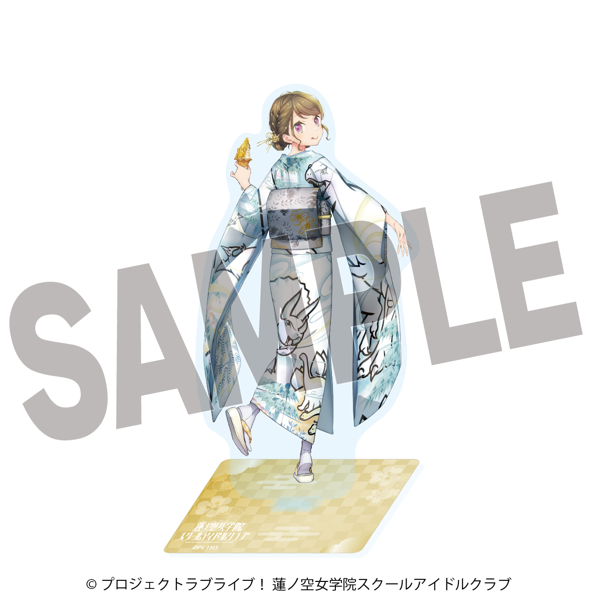 ラブライブ！蓮ノ空女学院スクールアイドルクラブ×加賀友禅こらぼ 第二弾　BIG アクリルスタンド 徒町 小鈴