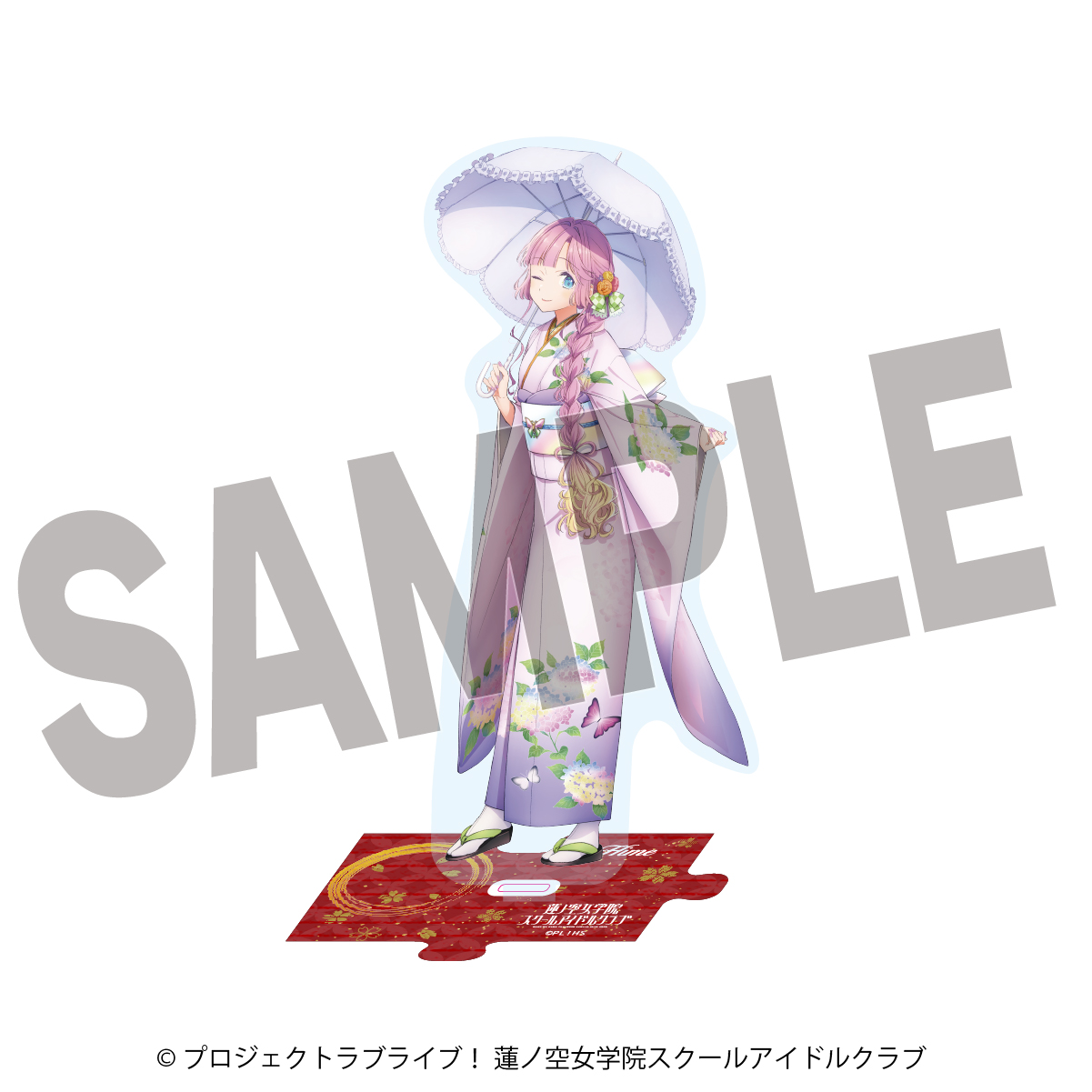 ラブライブ！蓮ノ空女学院スクールアイドルクラブ×加賀友禅こらぼ 第二弾　アクリルスタンド 安養寺 姫芽