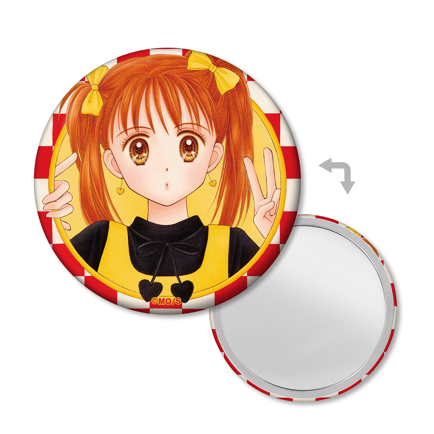 こどものおもちゃ 倉田紗南 缶ミラー ver.E