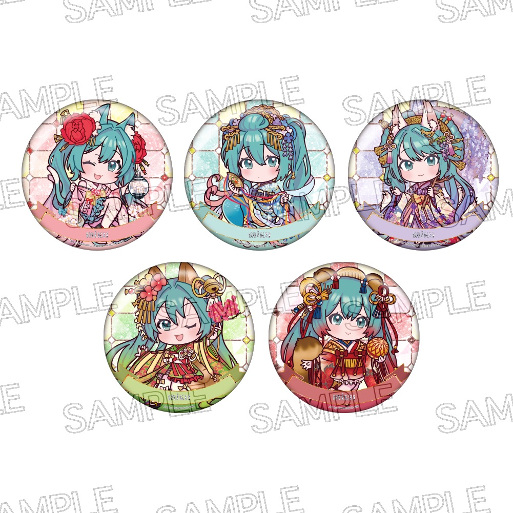 百鬼夜行　～麗宴～　キラキラ缶バッジ