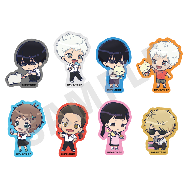 光が死んだ夏　トレーディングステッカー ミニキャラver.（全8種）